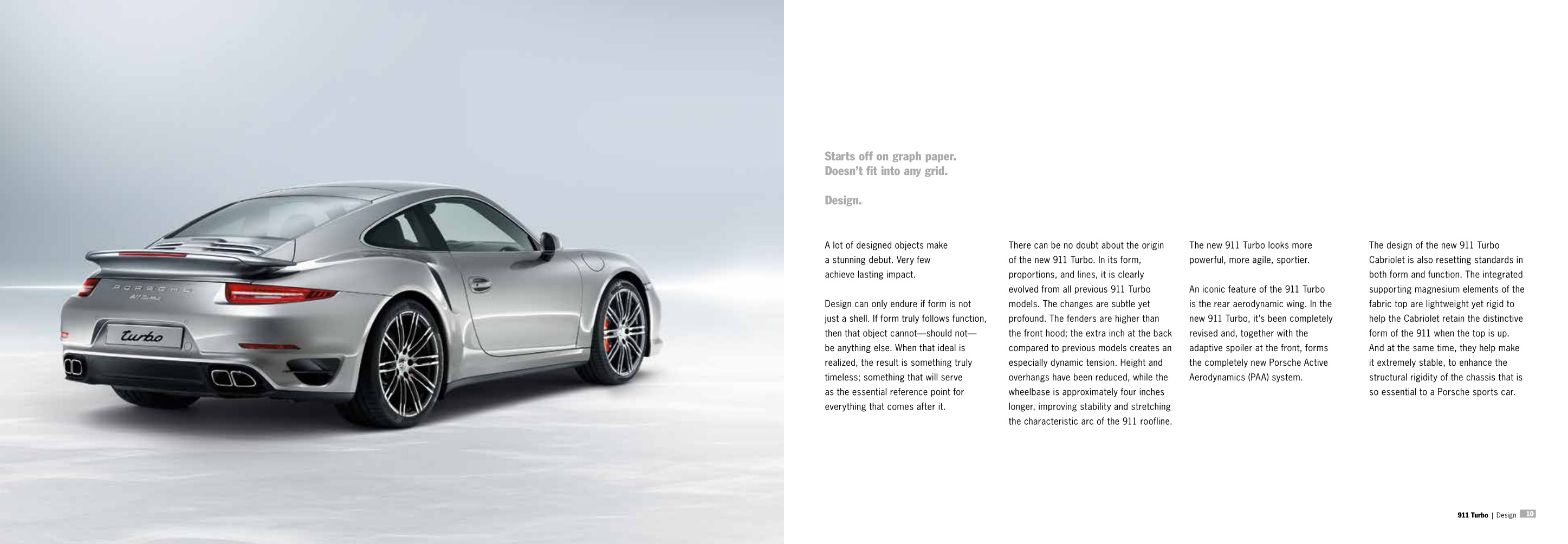 2014 Porsche 911 Turbo Brochure Page 21